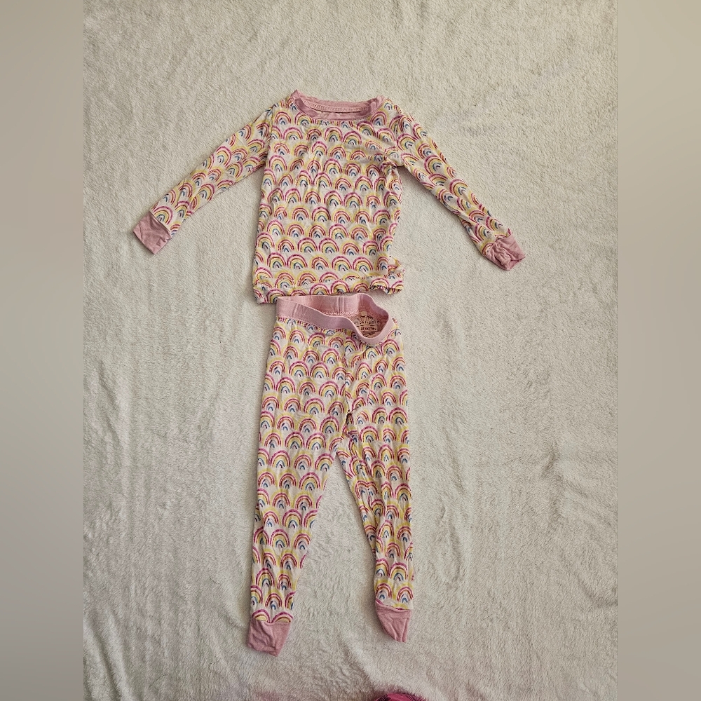 Little Sleepies Classic Pajama Set Bundle 7 Sets 12-18mo Good Condition